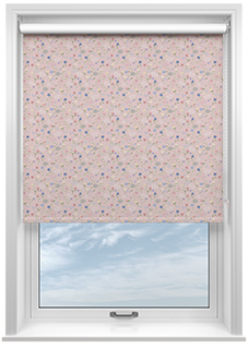 Cottage Garden, Petal Pink - Twist&Fit Roller Blind